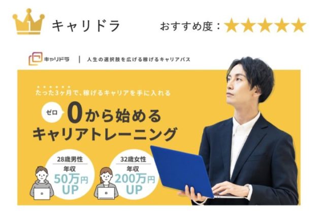 キャリドラの口コミや評判は？怪しいのか信頼できるのか徹底解説！
